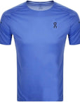 On Running Mens Performance T-shirt Blue