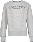 Dsquared2 Boys Milano Sweater Grey