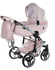 Junama S-Class Dolce 3 in 1 Travel System - Pink