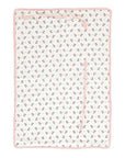 Lucas Du Tertre Golden Flowers Travel Changing Mat