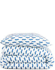 Lucas Du Tertre Blue Cars Duvet Cover