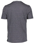 Hugo Boss Mens Striped T-shirt Navy