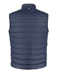 Hugo Boss Mens Chest Trim Logo Gilet Navy