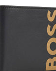 Hugo Boss Mens Big Logo Wallet Black