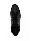 Hugo Boss Mens Saturn Low Sneakers Black