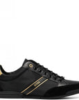 Hugo Boss Mens Saturn Low Sneakers Black