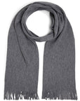 Hugo Boss Mens Wooly Scarf Grey