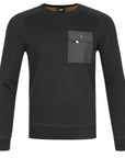 Hugo Boss Mens Pocket Knitted Jumper