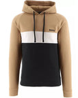 Hugo Boss Mens Contemporary Hoodie Brown