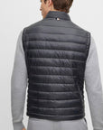 Hugo Boss Mens Chest Icon Logo Gilet Navy