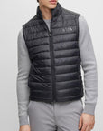 Hugo Boss Mens Chest Icon Logo Gilet Navy