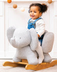 Nattou Tembo - Cotton Elephant Rocker