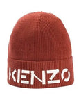Kenzo Mens Beanie Red
