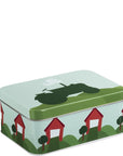 Blafre - Rectangular Tin Box, Tractor and Barn