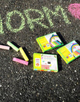 okoNORM Drawing Chalk, "Ecofee", Golden Glitter 7 Colour Pack
