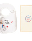 Le Biberon Francais COFFRET SET MY LOVE + bavoir