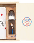 Le Biberon Francais COFFRET SET MY LOVE + bavoir