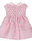 Fendi Baby Girls FF All Over Dress Pink