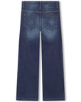 Chloe Girls Washed Jeans in Denim Blue