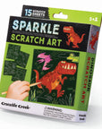 Crocodile Creek - Dinosaur Scratch Art