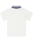Fendi Baby Boys FF Collar Polo White