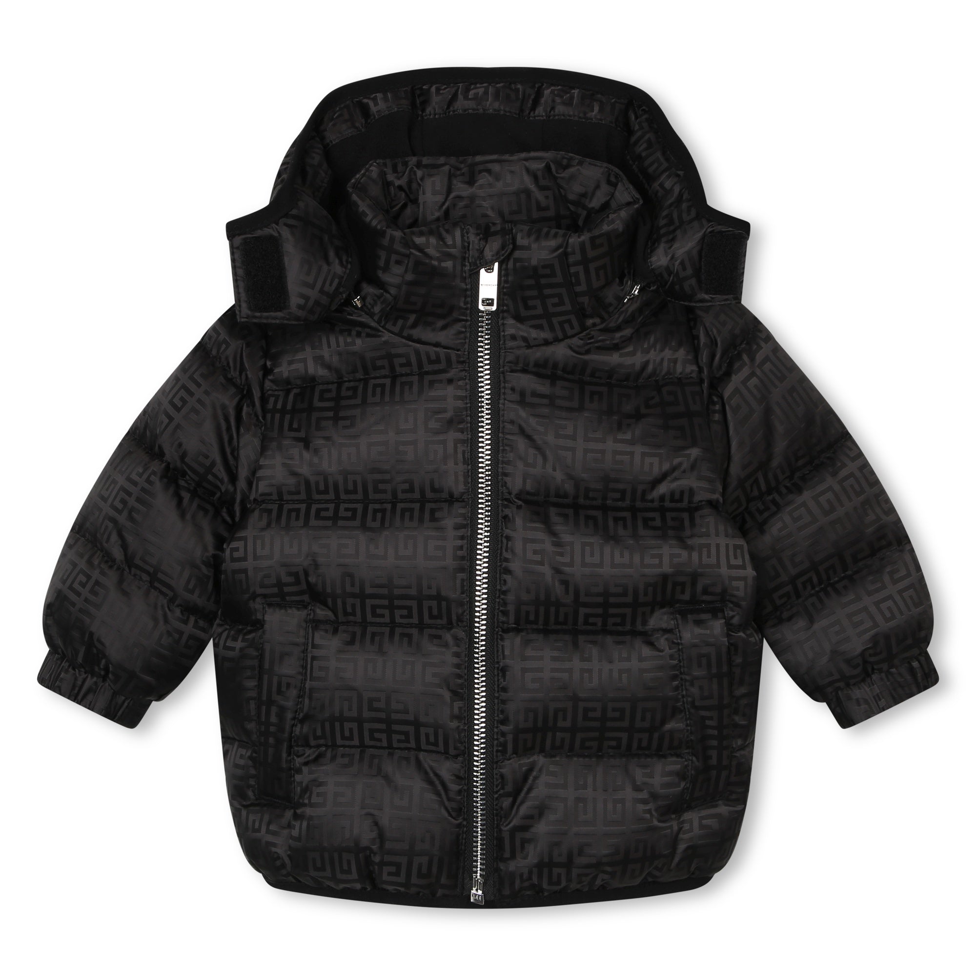 Givenchy Baby Unisex Logo Puffer Jacket in Black