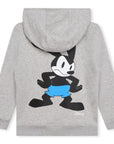 Givenchy Boys Logo Hoodie in Grey
