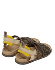 Fendi Girls FF Sandals Brown