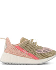 Fendi Girls Sneakers Logo Light Pink