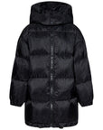 Fendi Kids Unisex FF Print All Over Down Padded Jacket Black