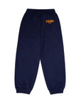 Fendi Boys Logo Jogger Sweatpants Navy