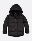 Tommy Hilfiger Kids Unisex Contrast Padded Jacket Black