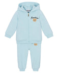 Moschino Baby Unisex Teddy Logo Tracksuit Set in Blue