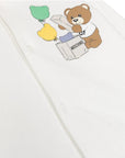 Moschino Baby Unisex Babygrow Set in White