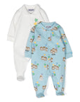 Moschino Baby Unisex Babygrow Set in White