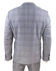 Marc Darcy Mens Jerry2 3pc Suit Grey