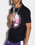 Dsquared2 Mens Surfer Club T-shirt Black