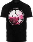 Dsquared2 Mens Surfer Club T-shirt Black