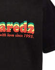 Dsquared2 Mens Logo Print T-shirt Black