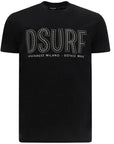 Dsquared2 Mens Logo Print T-shirt Black