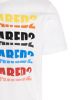 Dsquared2 Mens Logo Print T-shirt White