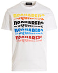 Dsquared2 Mens Logo Print T-shirt White