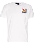 Dsquared2 Mens Logo Patch T-shirt White