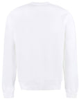 Dsquared2 Mens Logo Print Sweater White