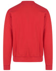 Dsquared2 Mens Logo Print Sweater Red