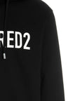 Dsquared2 Mens Logo Hoodie Black