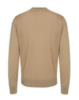 Dsquared2 Mens Neon Roundneck Knit Sweater Beige
