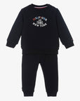Tommy Hilfiger Baby Boys Snap button Tracksuit Navy