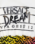 Versace Girls Patterned Dress White