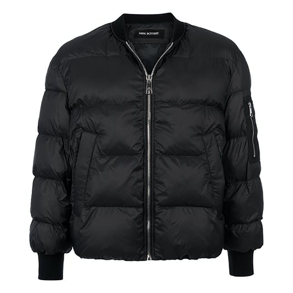 Neil Barrett Mens Short Down Jacket Penfield X Neil Barrett Black 